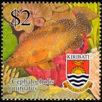 Kiribati 2002 - set Fishes: 2 $