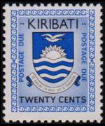 Kiribati 1981 - set Coat of arms: 20 c