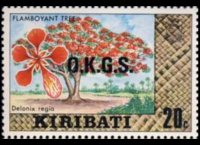 Kiribati 1981 - serie Soggetti vari: 20 c