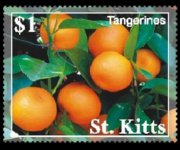 Saint Kitts 2007 - set Fruits: 1 $