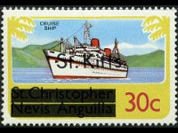 Saint Kitts 1980 - set Various subjects: 30 c