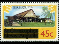 Saint Kitts 1980 - serie Soggetti vari: 45 c