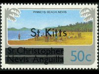 Saint Kitts 1980 - serie Soggetti vari: 50 c