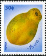 Nevis 1998 - set Fruits: 30 c