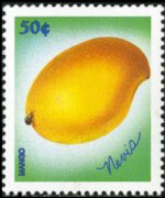 Nevis 1998 - serie Frutta: 50 c