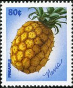 Nevis 1998 - serie Frutta: 80 c