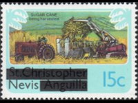 Nevis 1980 - set Various subjects: 15 c