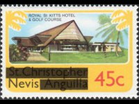 Nevis 1980 - set Various subjects: 45 c