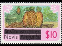 Nevis 1980 - set Various subjects: 10 $