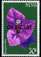 Nevis 1985 - set Flowers: 30 c