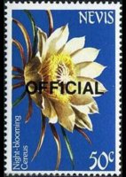 Nevis 1985 - set Flowers: 50 c