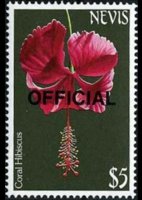 Nevis 1985 - set Flowers: 5 $