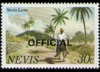Nevis 1981 - serie Vedute: 30 c