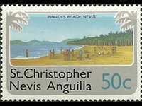 Saint Kitts and Nevis 1978 - set Various subjects: 50 c