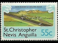 Saint Kitts e Nevis 1978 - serie Soggetti vari: 55 c