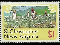 Saint Kitts e Nevis 1978 - serie Soggetti vari: 1 $