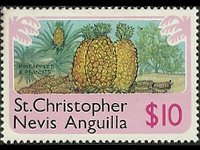 Saint Kitts e Nevis 1978 - serie Soggetti vari: 10 $