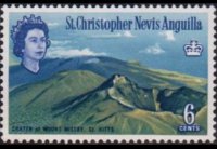 Saint Kitts e Nevis 1963 - serie Soggetti vari: 6 c