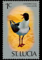 Saint Lucia 1976 - set Birds: 1 c
