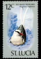 Saint Lucia 1976 - set Birds: 12 c