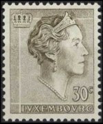 Luxembourg 1960 - set Grand Duchess Charlotte: 30 c
