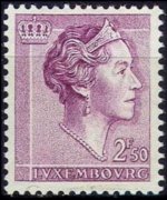 Luxembourg 1960 - set Grand Duchess Charlotte: 2,50 fr