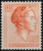 Luxembourg 1960 - set Grand Duchess Charlotte: 25 c