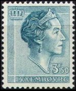 Luxembourg 1960 - set Grand Duchess Charlotte: 3,50 fr