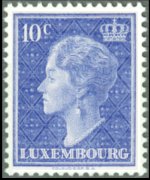 Luxembourg 1948 - set Grand Duchess Charlotte: 10 c