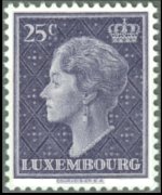 Luxembourg 1948 - set Grand Duchess Charlotte: 25 c