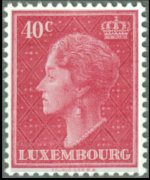 Lussemburgo 1948 - serie Granduchessa Charlotte: 40 c