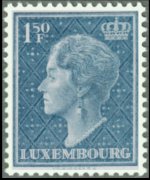 Luxembourg 1948 - set Grand Duchess Charlotte: 1,50 fr