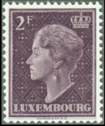 Luxembourg 1948 - set Grand Duchess Charlotte: 2 fr