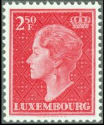 Luxembourg 1948 - set Grand Duchess Charlotte: 2,50 fr