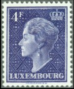 Luxembourg 1948 - set Grand Duchess Charlotte: 4 fr