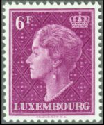 Luxembourg 1948 - set Grand Duchess Charlotte: 6 fr