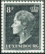 Luxembourg 1948 - set Grand Duchess Charlotte: 8 fr