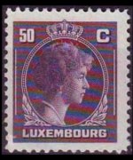 Luxembourg 1944 - set Grand Duchess Charlotte: 50 c