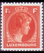Luxembourg 1944 - set Grand Duchess Charlotte: 1½ fr