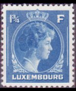 Luxembourg 1944 - set Grand Duchess Charlotte: 1¾ fr