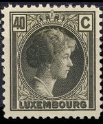 Luxembourg 1926 - set Grand Duchess Charlotte: 40 c