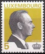 Luxembourg 1993 - set Grand Duke Jean: 5 fr