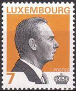 Luxembourg 1993 - set Grand Duke Jean: 7 fr