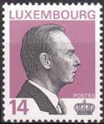 Luxembourg 1993 - set Grand Duke Jean: 14 fr