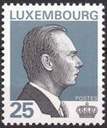 Luxembourg 1993 - set Grand Duke Jean: 25 fr
