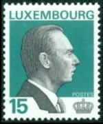 Luxembourg 1993 - set Grand Duke Jean: 15 fr
