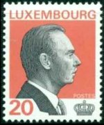 Luxembourg 1993 - set Grand Duke Jean: 20 fr