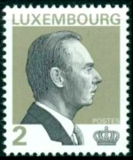 Luxembourg 1993 - set Grand Duke Jean: 2 fr