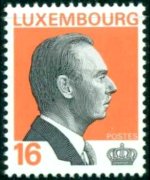 Luxembourg 1993 - set Grand Duke Jean: 16 fr