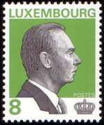 Luxembourg 1993 - set Grand Duke Jean: 8 fr